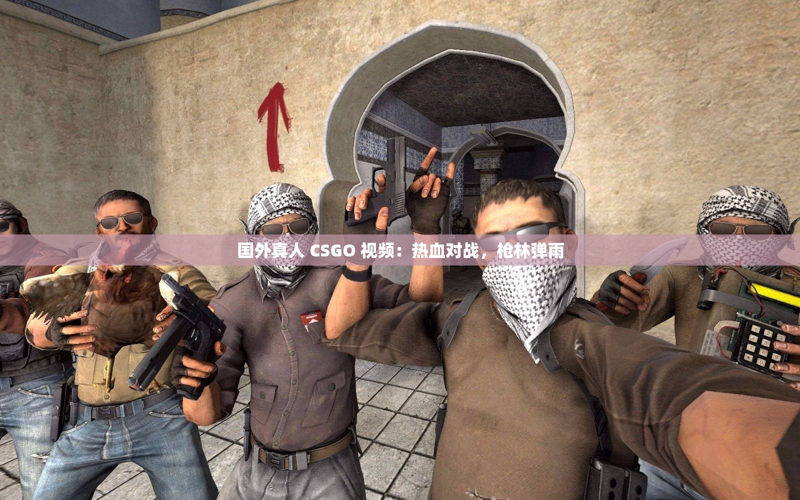 国外真人 CSGO 视频：热血对战，枪林弹雨
